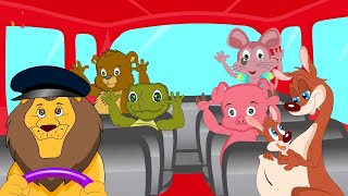 Wheels On The Bus | Kids Nursery Rhymes & Kids Songs