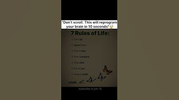 “Don’t scroll. This will reprogram your brain in 10 seconds”#shorts #ytshorts #quotes