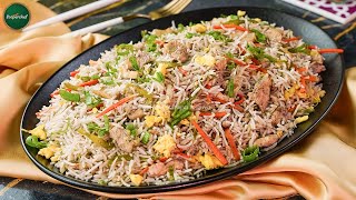 Restaurant Style Chicken Fried Rice Recipe by SooperChef