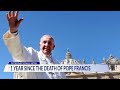 Pope Francis remembered one year after death