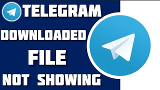Telegram Downloaded media Files not showing in android || telegram save to downloads not working Resimi