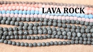 Lava Rock for Jewelry Making - History, Use, Healing Properties