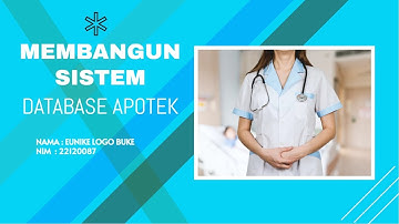 #7.1 Membangun Sistem Database Apotek dengan Command prompt