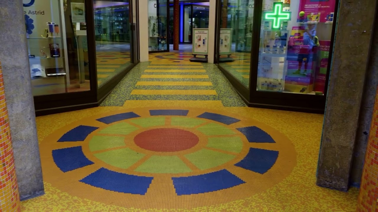 LUGANO: Quartiere Maghetti - Piazza Riforma - centro storico - Via Nassa - Riva Vela - LAC - Musec