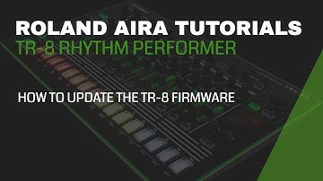 MUSIC TUTORIALS - How to update the Roland Aira TR-8 firmware