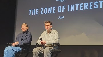 THE ZONE OF INTEREST talk with Sandra Hüller & Christian Friedel - November 19, 2023