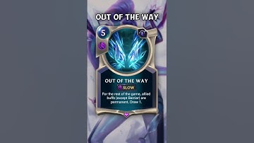 The Main Reason Out Of The Way SUCKS