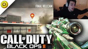 HE HIT A TRICKSHOT ON ME! - BO2 9v9 Trickshotting