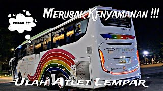 Bus Baru Sudah Pecah Kaca Sampingnya❗️Kejam Lintas Pekanbaru - Medan, Bisa Bahayakan Penumpang.