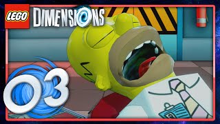 LEGO Dimensions - PART 3 - The Simpsons! (Gameplay Walkthrough) 2 Player!