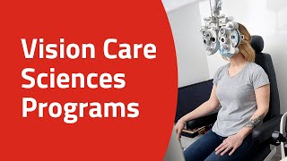 SAIT Vision Care Sciences Programs