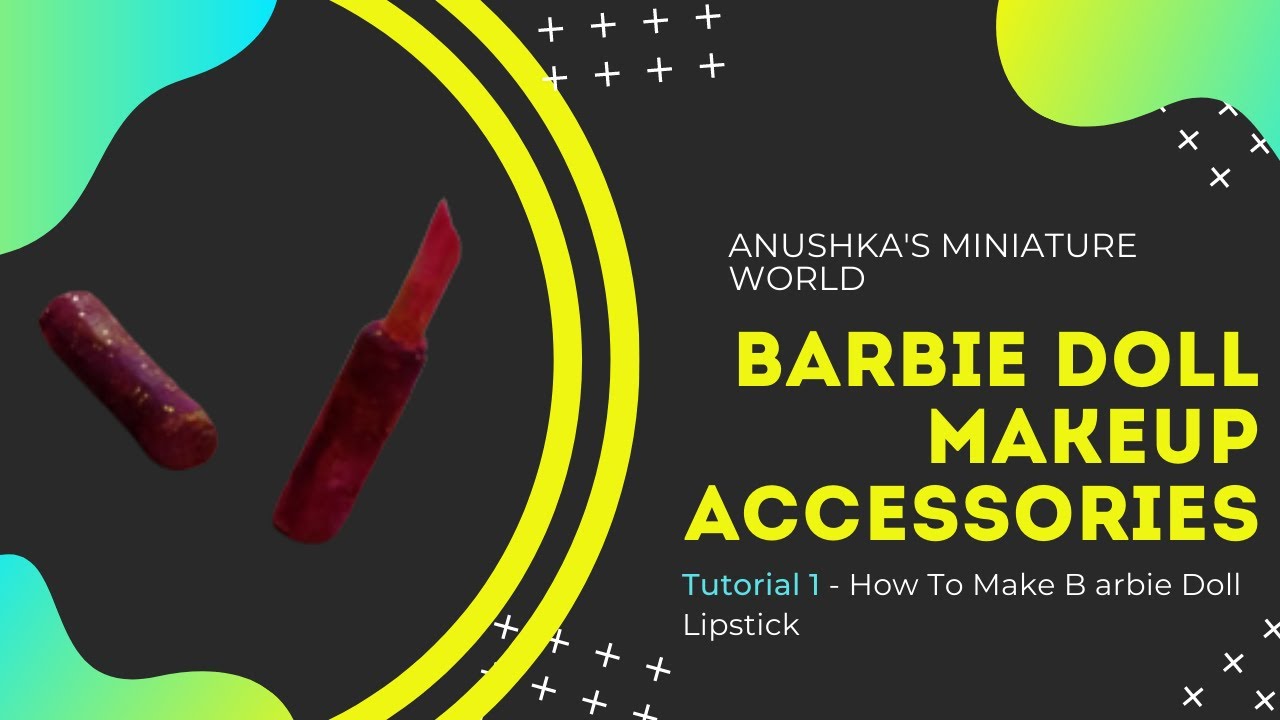 How to make easy Barbie doll lipstick best tutorial for beginners