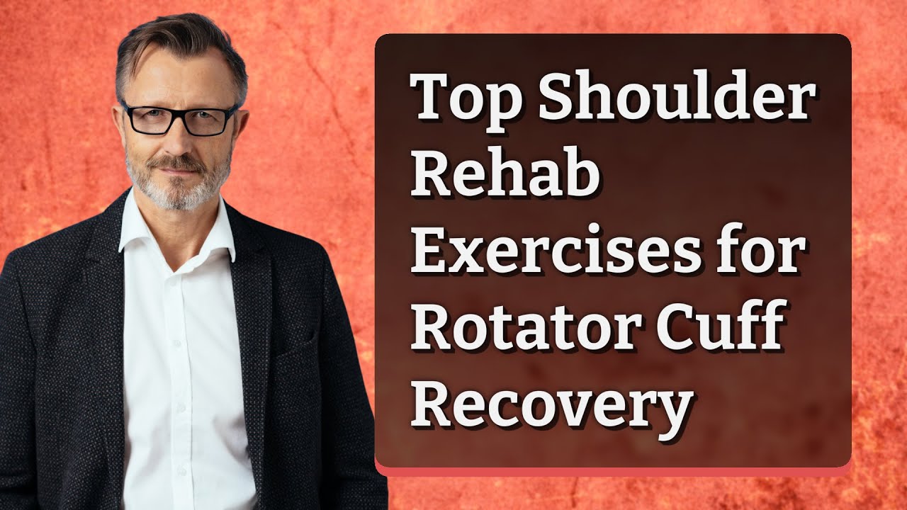 Top Shoulder Rehab Exercises for Rotator Cuff Recovery - YouTube