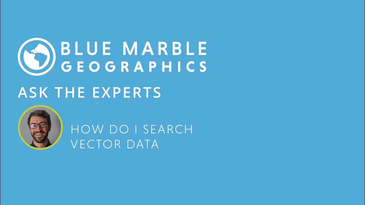 Ask the Experts: How do I search vector data in Global Mapper? - YouTube