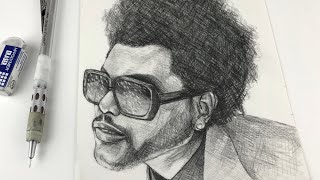 DRAW THE WEEKND || DJARODNEY ART