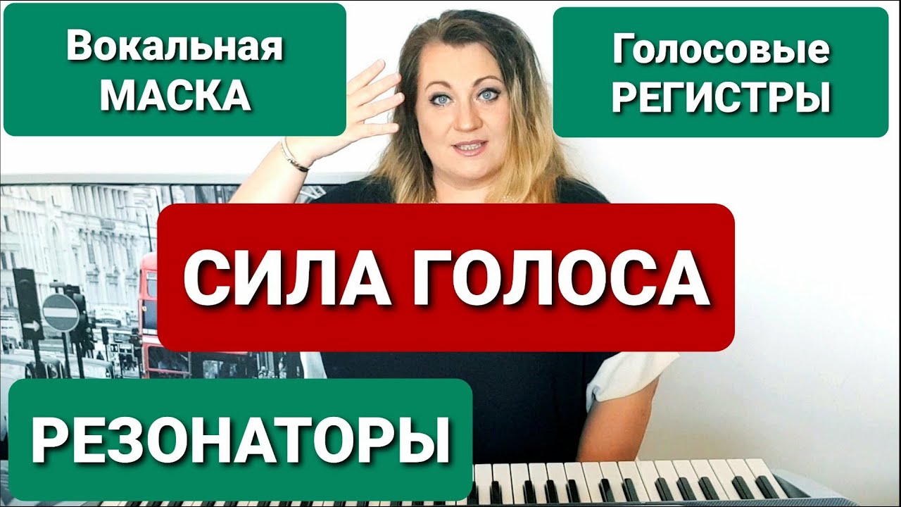 Сила голоса. Вокальная маска. Головной голос. Микст. Грудной голос ...