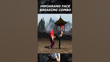 TEKKEN3 Hwoarang Secret Face Breaking Combo😱🔥 #tekken #shorts