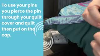 How to use your bed pins video