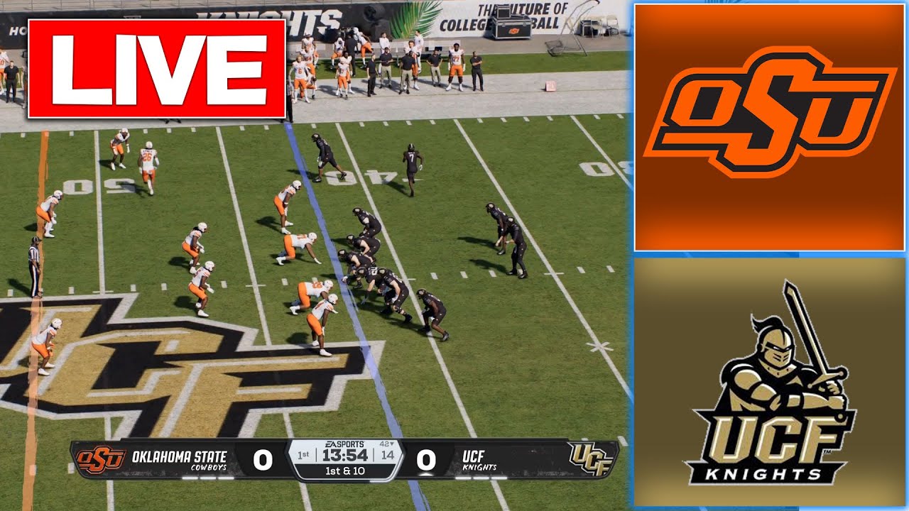 🔴LIVE 🔴UCF vs Oklahoma State/Week 13/ NCAAF College Football 26
