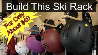 How to make a rack for skis by Rmarvids 141 views 4 months ago 12 minutes, 47 seconds