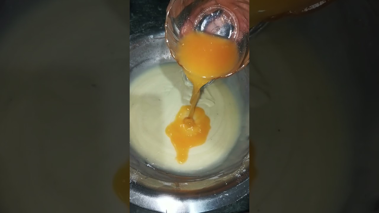 orange flavor cake #cake #homemade #cooking #recipe #orangecake #shorts