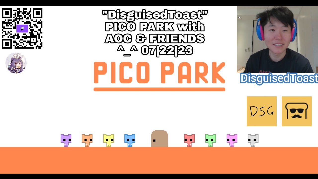 MikikeiVod "DisguisedToast" PICO PARK with AOC & FRIENDS ^_^ 07|22|23