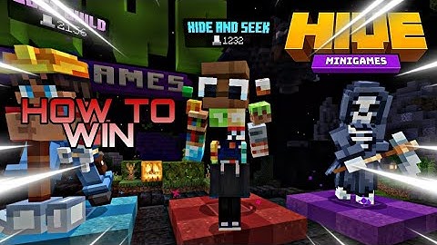 Best Tips to Max Out Hide and Seek on the Hive... (Minecraft Bedrock)