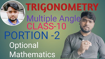 Trigonometry|| Multiple angle solution|| portion 2