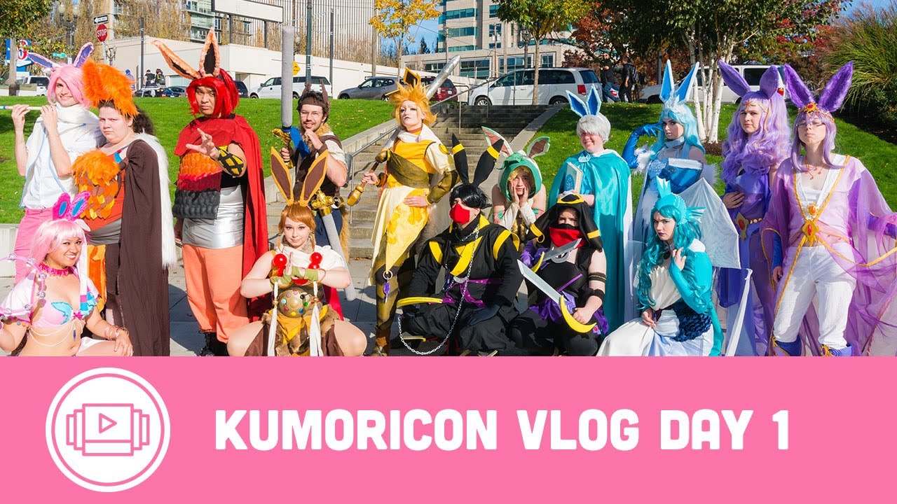 SUPER ULTRA COLORFUL POKEMONS | Kumoricon 2016 Day 1 Vlog | Ashweez Cosplay