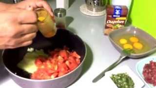 Tajine œuf tomate viande haché