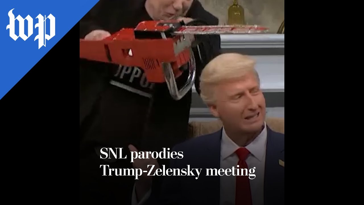 SNL parodies Trump-Zelensky meeting