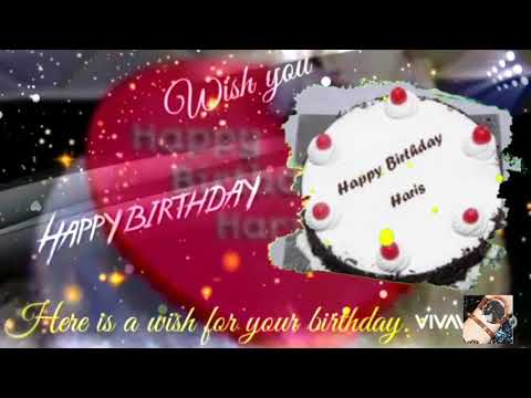 Haris name birthday
