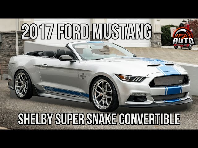 750 Horsepower 2017 Ford Mustang Shelby Super Snake Convertible 6