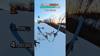 EXTREME SNOWBOARDING &amp; SKI TRICKS RANKING  🏂❄️ #usa