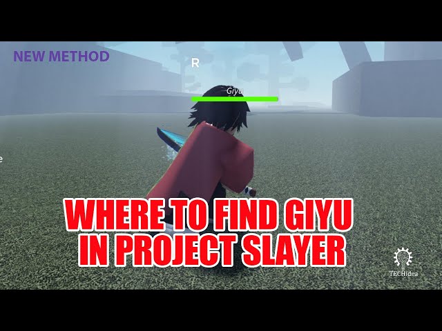 Where to find Giyu in project slayer 