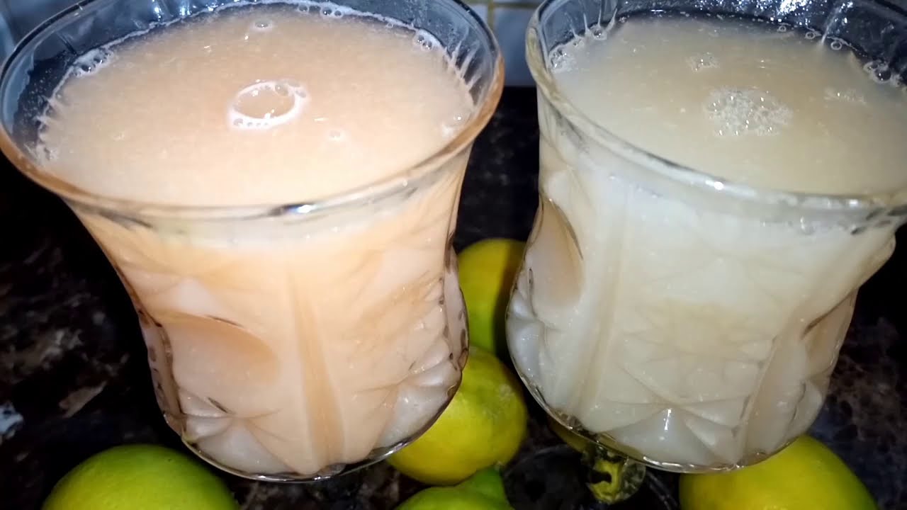 كيفية تحضير عصير الليمون وتخزينه لمدة طويلة 🍋🍸🍹