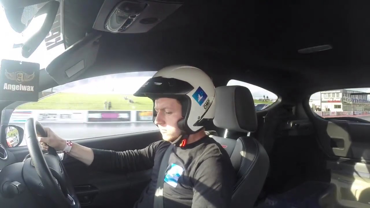 Fiesta ST drag race X-47R VS VT330R Santa Pod Ford Fest.