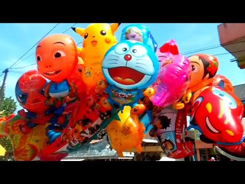 BABY SHARK DANCE SONG - FUNNY CAT CHYKO & QYLA - BALON 