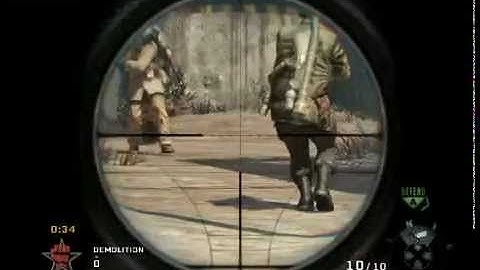 LebanonThor - Black Ops Awesome L96A1 Variable Zoom Quickscope!