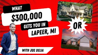 What does $300,000 get you in the city of Lapeer, MI?