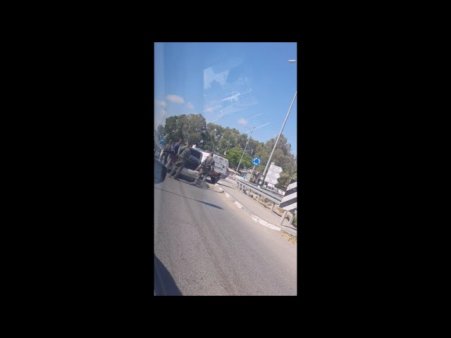פשיטה משטרתית בכפרים הערביים באזור רכסים