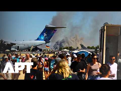 Greek F-4 Phantom Crashes During Air Show, Killing Two Pilots | APT