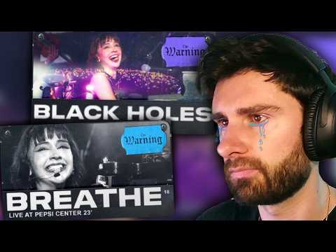 Warning Wednesday Pt.6😭 | The Warning- Live from Pepsi Center, CDMX | Black Holes/Breath (REACTION!)