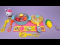3 Minutes Satisfying With Unboxing Pink Rabbit Kitchen Set ASMR (No Music)