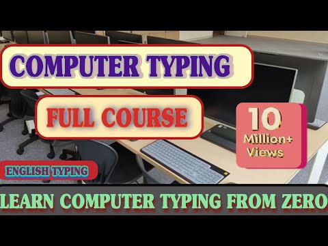 Learn computer typing in 5 minutes |Typing Full course | Fast Typing 