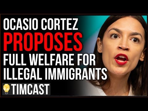 ocasio-cortez-new-bill-grants-full-welfare-to-all-illegal-immigrants,-countering-trump's-new-rules