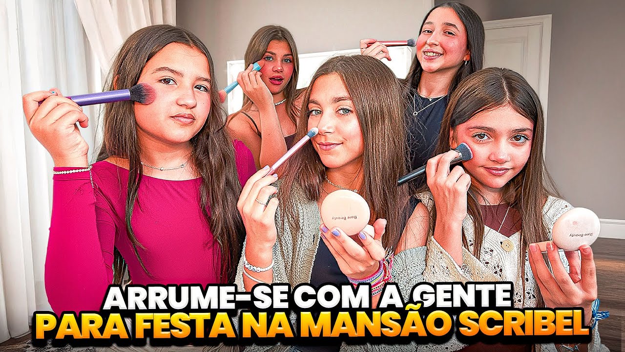 A SOPHIA SE ARRUMOU COM AS MENINAS PARA A FESTA NA MANSÃO SCRIBEL 😱😱 •Vem Com a Sophia• 