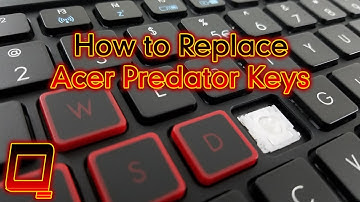 How to Replace Acer Predator Laptop Keys