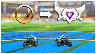 I 2v2’d Every Rank in Rocket League! Which is the best? PT. 2