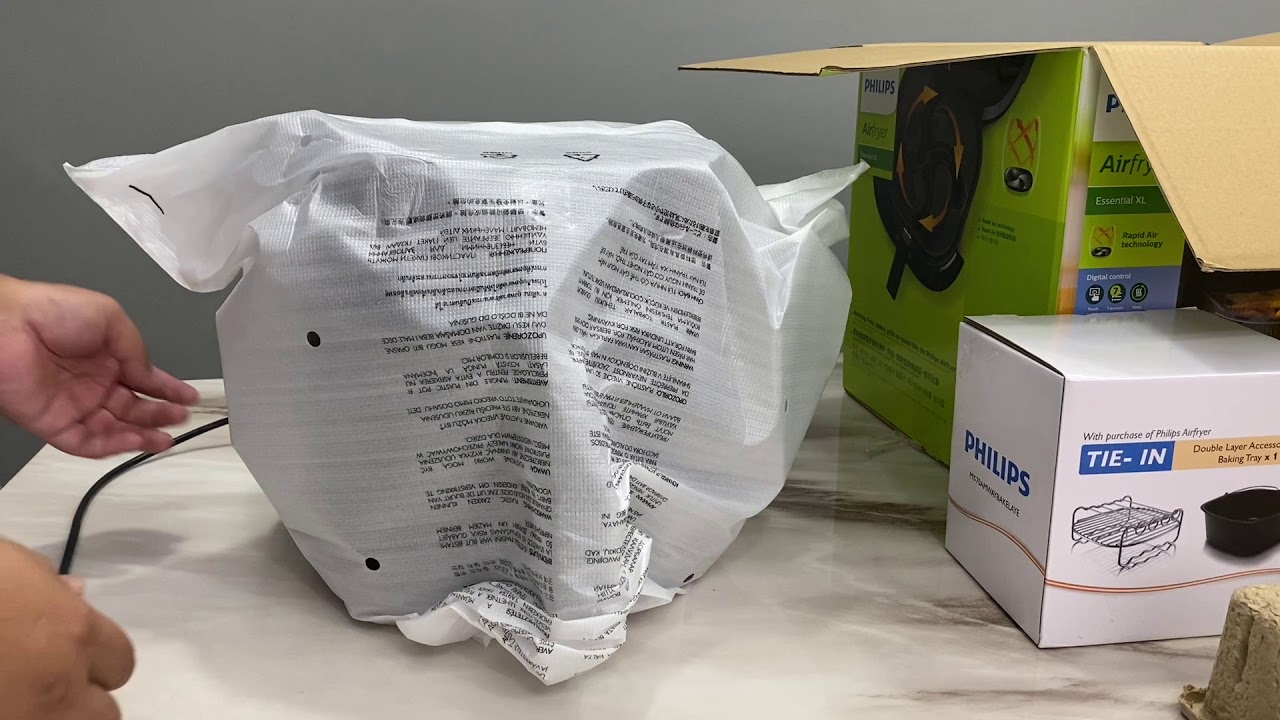 Unboxing Philips Essential XL Airfryer 